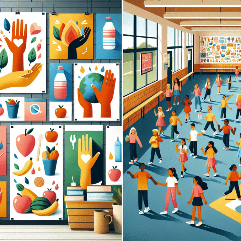 Mempromosikan Perilaku Hidup Bersih dan Sehat Melalui Poster di Sekolah