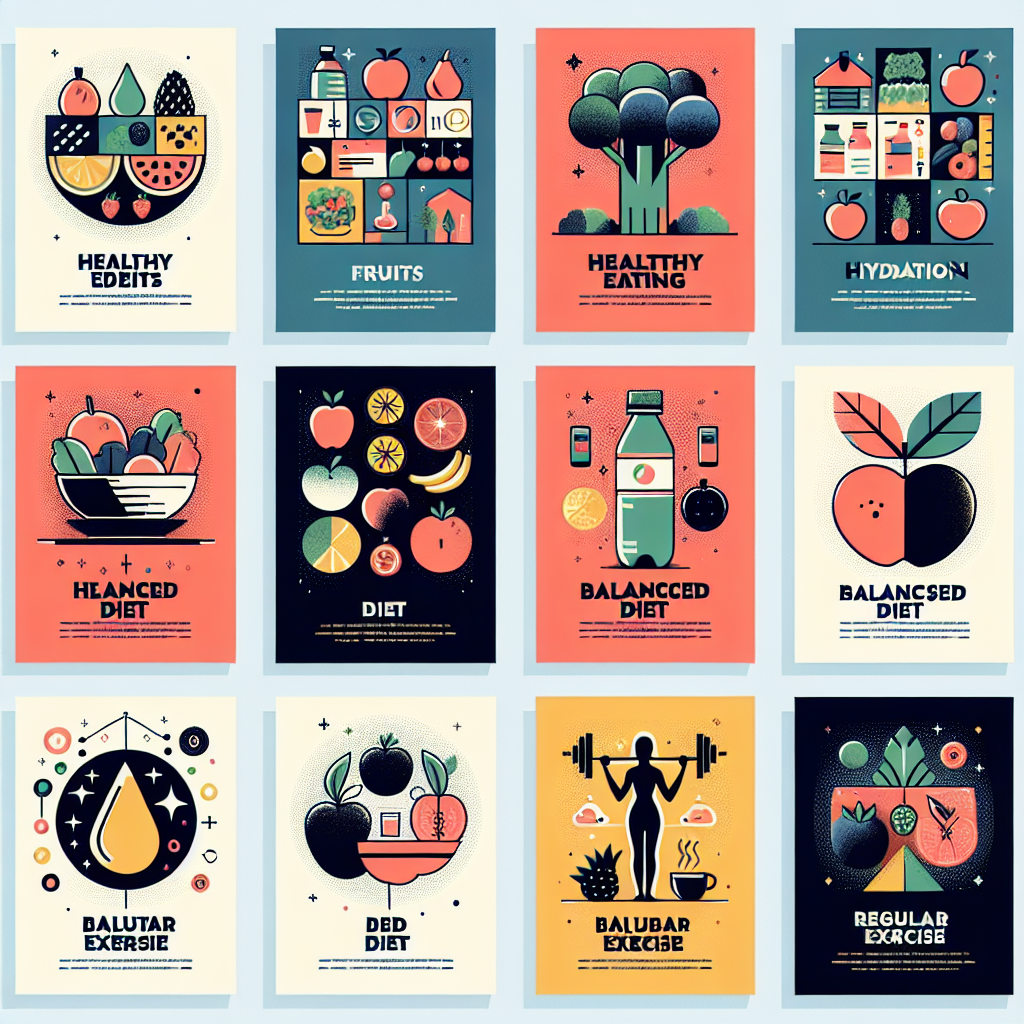 10 Creative Poster Ideas to Promote Healthy Eating Habits